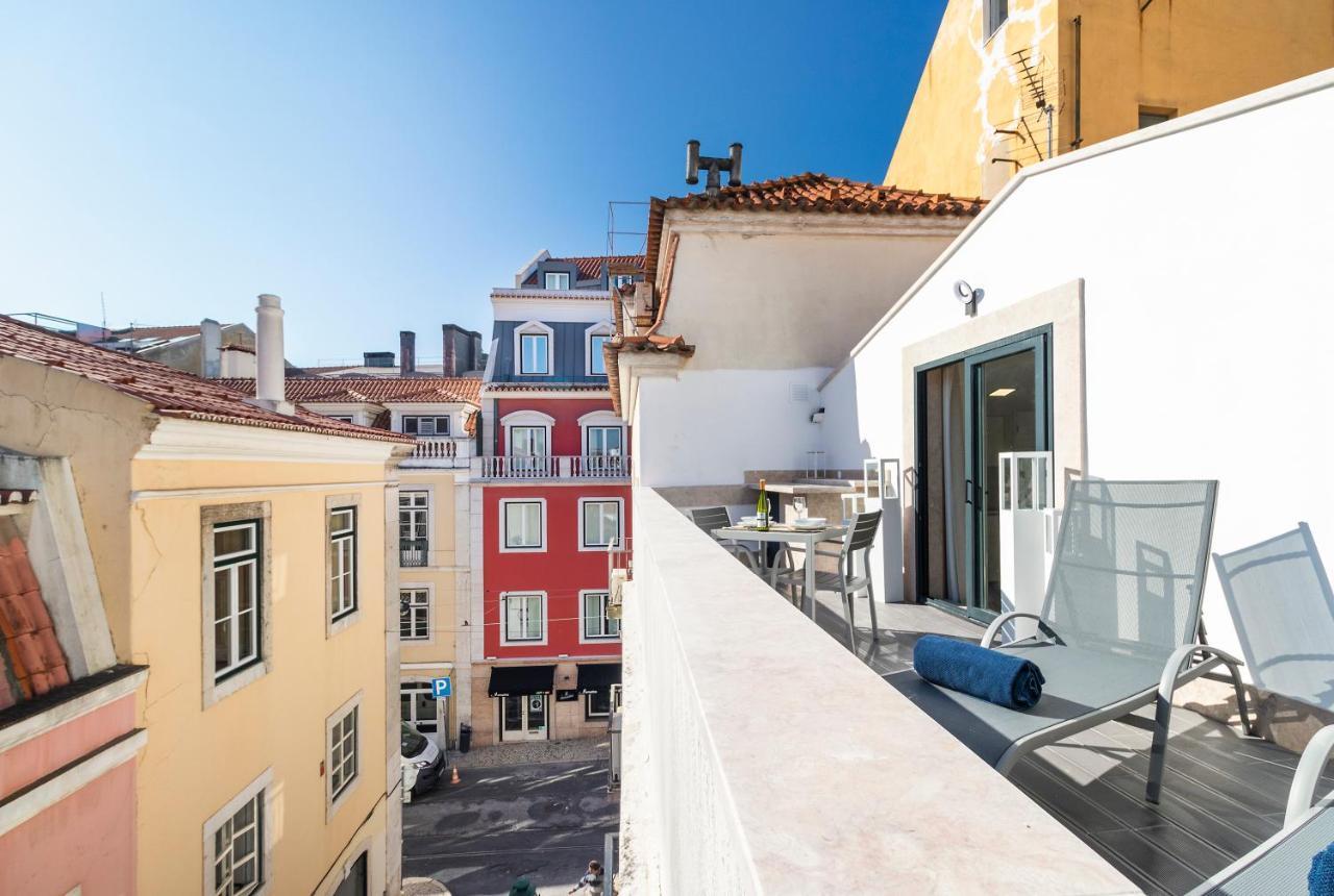 Apartmán Perfect 1 Bed In Chiado With Terrace And Aircon Lisboa Exteriér fotografie